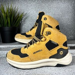 Merrell Ontario 85 Mid Waterproof Leather Boots Shoes Size 13